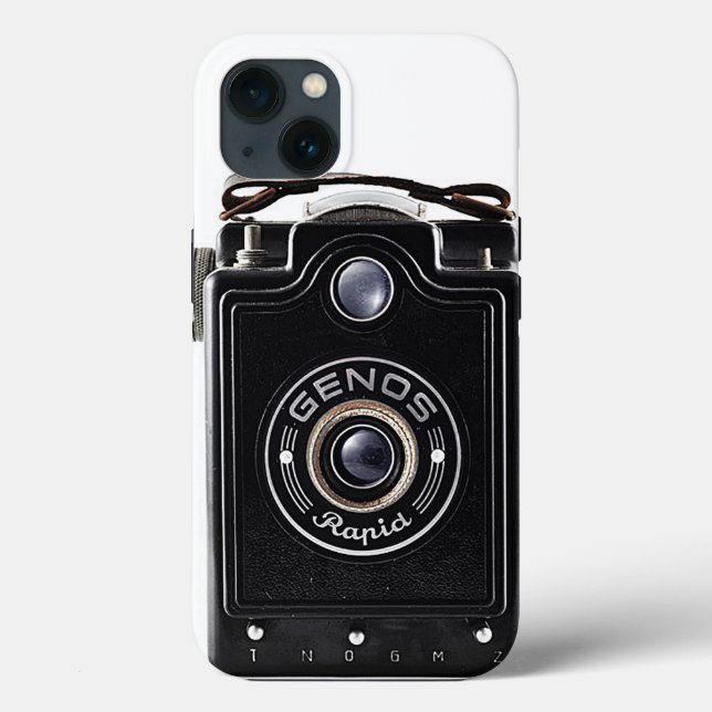 Genos Rapid Vintage Camera Case-Mate iPhone Case (Back)