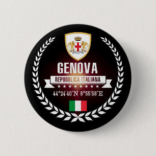 Genova 6 Cm Round Badge