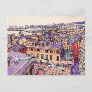 Genova Holiday Postcard