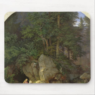 Genoveva in the Wood Clearing, 1839-41 Mouse Pad