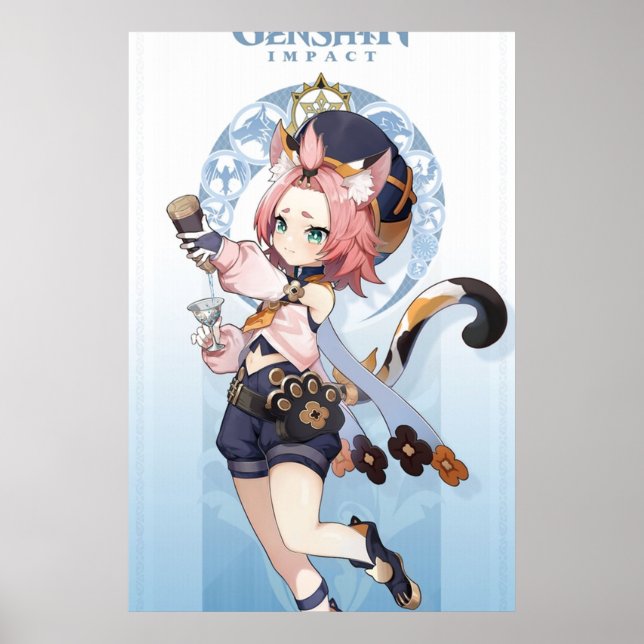 Genshin Impact Diona Poster (Front)
