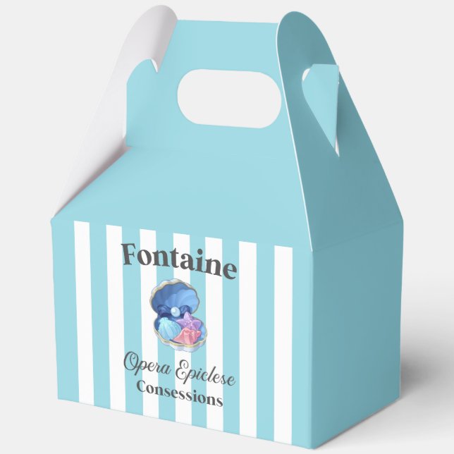 Genshin Impact Fontaine Opera Epiclese food Favour Box (Back)