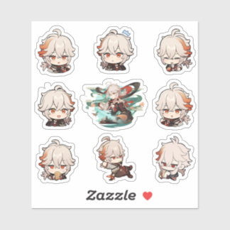 Genshin Impact: Kazuha Kaedehara Stickers