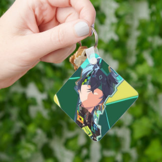 Genshin impact key key ring