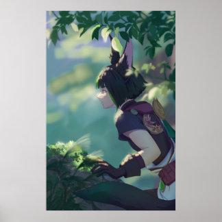 Genshin Impact  Tighnari Nature  Poster