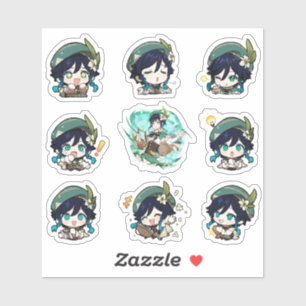 Genshin Impact Venti Stickers