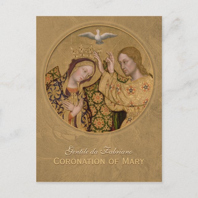 Gentile da Fabriano Coronation CC0636 Postcard (Front)