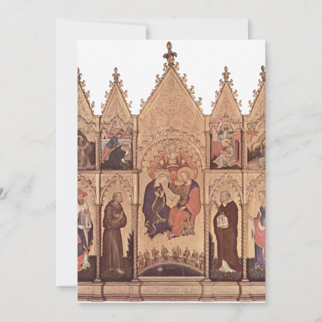 Gentile da Fabriano - Valle Romita Polyptych Invitation (Front)