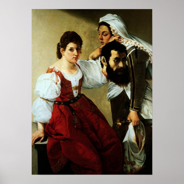 Gentileschi - Judith, Maidservant With Head Poster (Front)