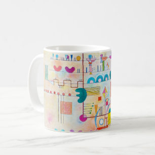 Gentle Accent, Wassily Kandinsky Coffee Mug