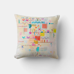 Gentle Accent, Wassily Kandinsky Cushion
