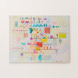 Gentle Accent, Wassily Kandinsky Jigsaw Puzzle