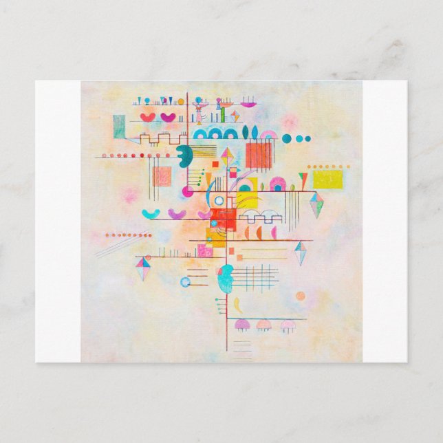 Gentle Accent, Wassily Kandinsky Postcard (Front)