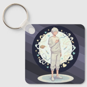 Gentle Anime Doctor Art Key Ring