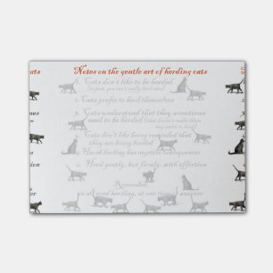 Gentle Art of Herding Cats - Post-it® Notes