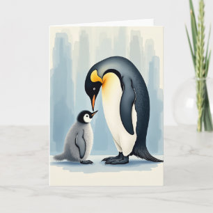 Gentle Avian Fathers Day Card