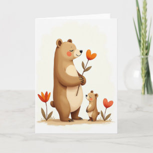 Gentle Bear Mothers Love Card