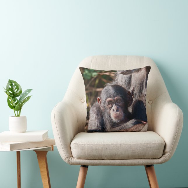 Gentle Beginnings – Chimpanzee Love Cushion (Chair)