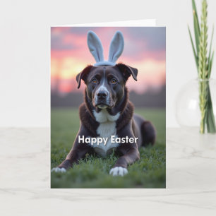 Gentle Canine Portrait Card