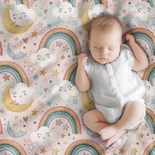 Gentle Clouds Blanket Pastel Gift for Little One