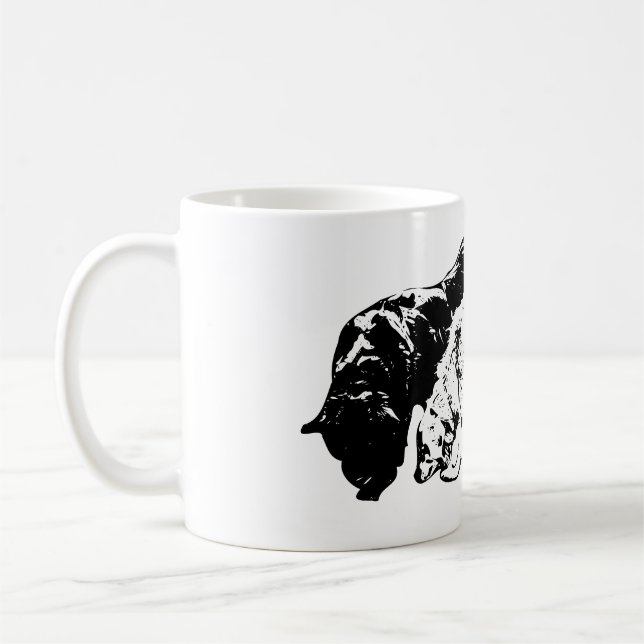 Gentle Companions in Ink Coffee Mug (Left)