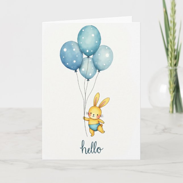 Gentle Creature Birthday Card (Front)