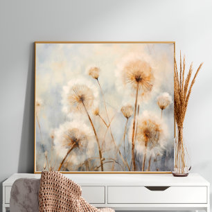 Gentle Dandelion Breeze Canvas Print