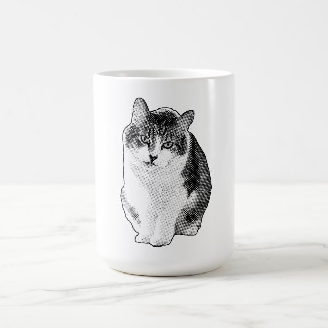 Gentle Dot Calm Coffee Mug (Center)