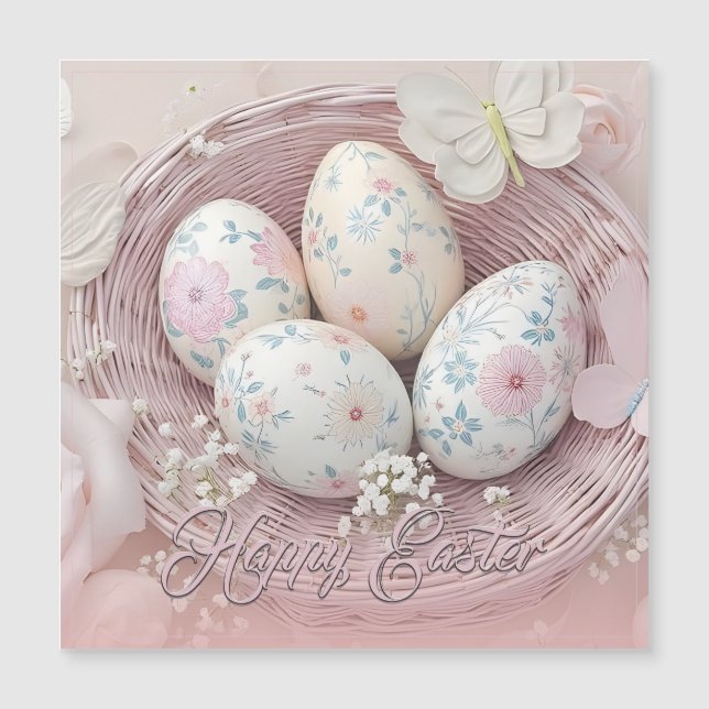 Gentle Easter Joy with Floral Motif (Front)
