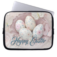 Gentle Easter Joy with Floral Motif