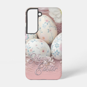 Gentle Easter Joy with Floral Motif Samsung Galaxy Case