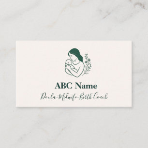 Gentle Embrace Birth Doula Business Card