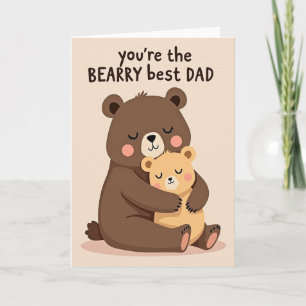 Gentle Embrace Fathers Day Card