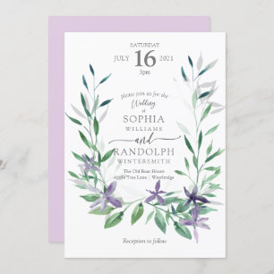 Gentle Fairy garden Invitation