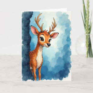 Gentle Fathers Day Fawn Card