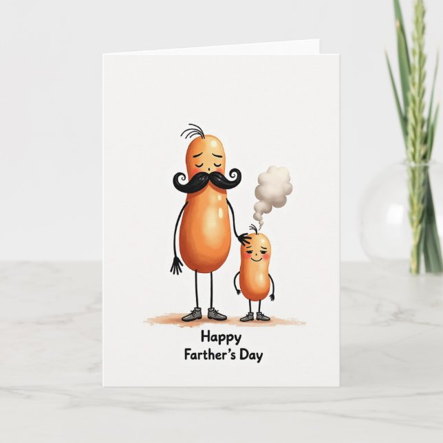 Gentle Fathers Day Image Card (Front)
