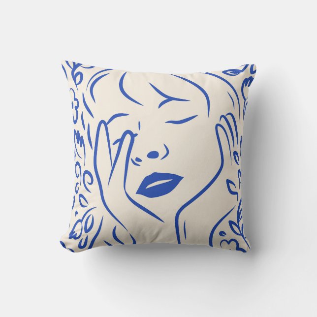 Gentle Flower Dream Cushion (Front)