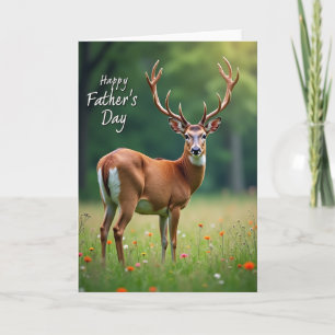 Gentle Forest Fathers Day Card