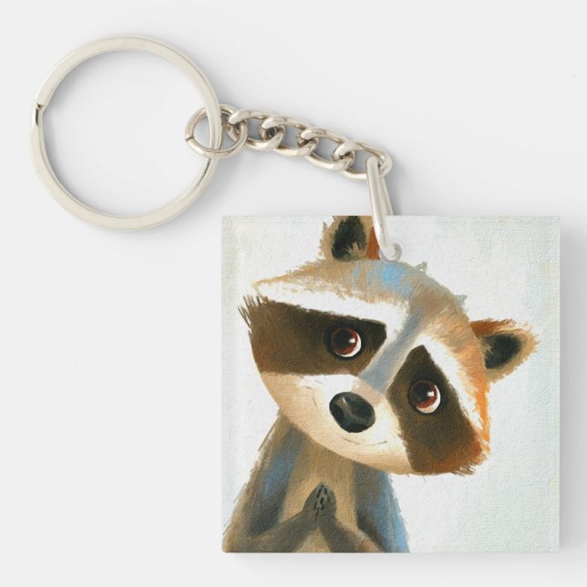 Gentle Forest Friend Key Ring (Front)