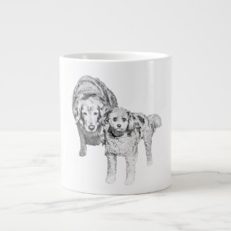 Gentle Friends, Morning Warmth Large Coffee Mug