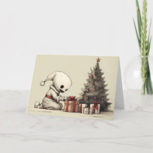 Gentle Ghost of Christmas Card
