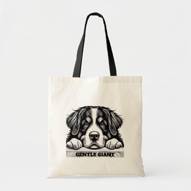 Gentle Giant Eco-Friendly Cotton Tote Bag (Front)