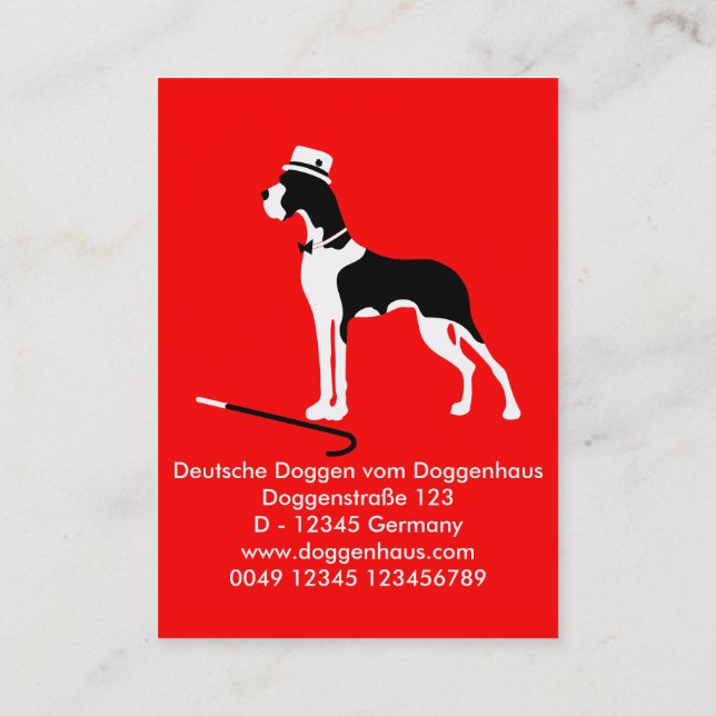 Gentle Giants Business Cards (Back)