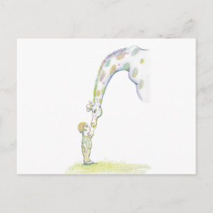Gentle Giraffe Postcard