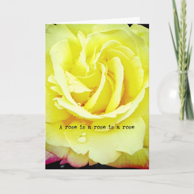 GENTLE GOLD Greeting Card (Front)