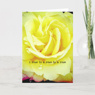 GENTLE GOLD Greeting Card