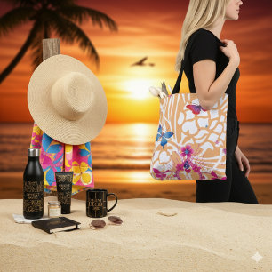 Gentle Grace Kaleidoscope Soft Pastel Colors All-O Tote Bag