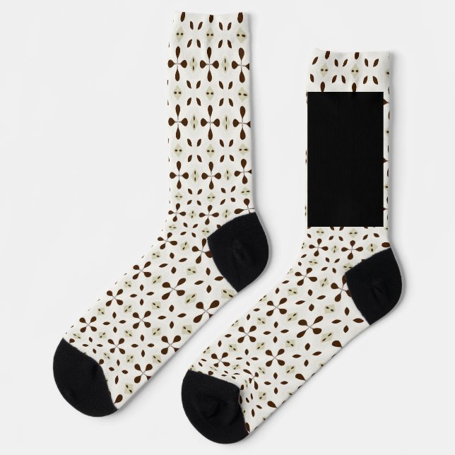 Gentle, Grounding Pattern  Socks (Left)