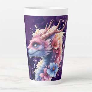 Gentle Guardian Dragon. Latte Mug