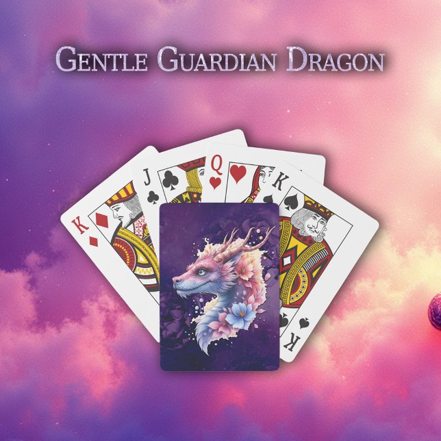 Gentle Guardian Dragon.  Playing Cards (Creator Uploaded)